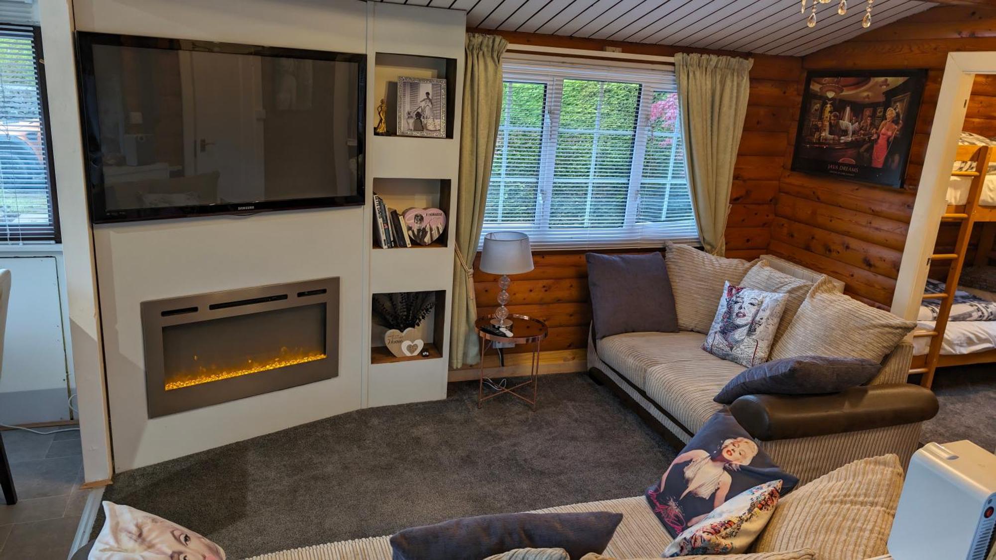 Snowdonia Log Cabin 2 Villa Trawsfynydd ภายนอก รูปภาพ